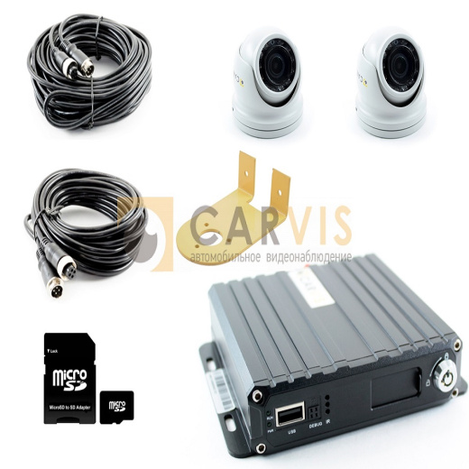 Комплект видеонаблюдения для техники коммунальных служб - Онлайн
